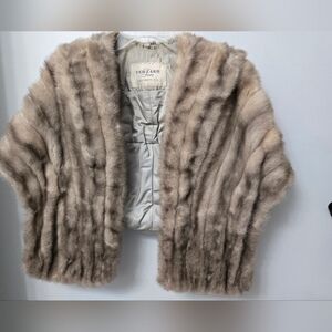 Vintage Terzako Furs Mink Fur Stole OS
